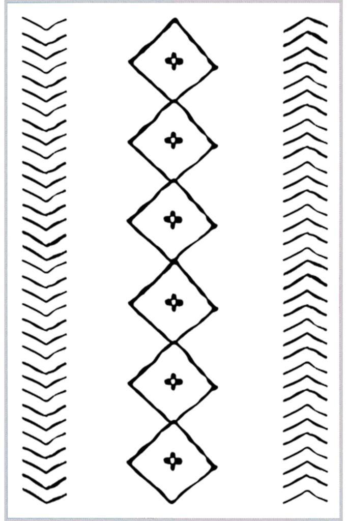 Rovigo Home Washable Printed Carpet RVG1358-HT571