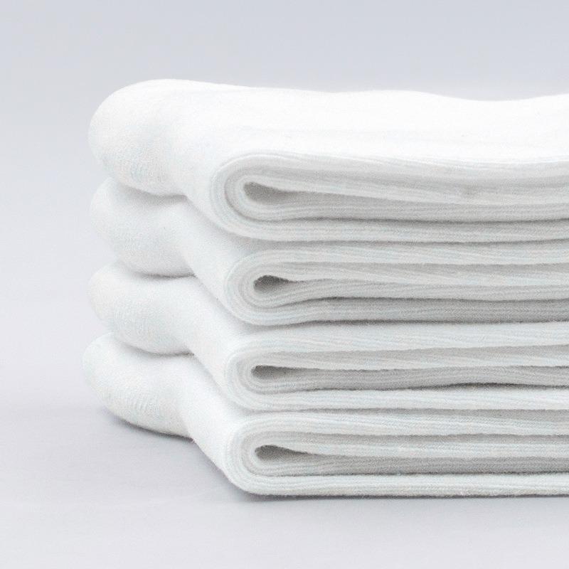 Женские осенние трендовые белые длинные тонкие ворсовые носки носки до щиколотки