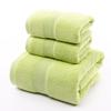 100% хлопок полотенце для лица плотный жаккард однотонный быстросохнущий банные полотенца набор для дома ванная комната отель взрослые Toalla Toalha De Banho