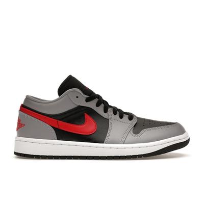 Air 1 Low Cement Fire Red женские кроссовки Серо-цементно-серый черный FZ4183-002