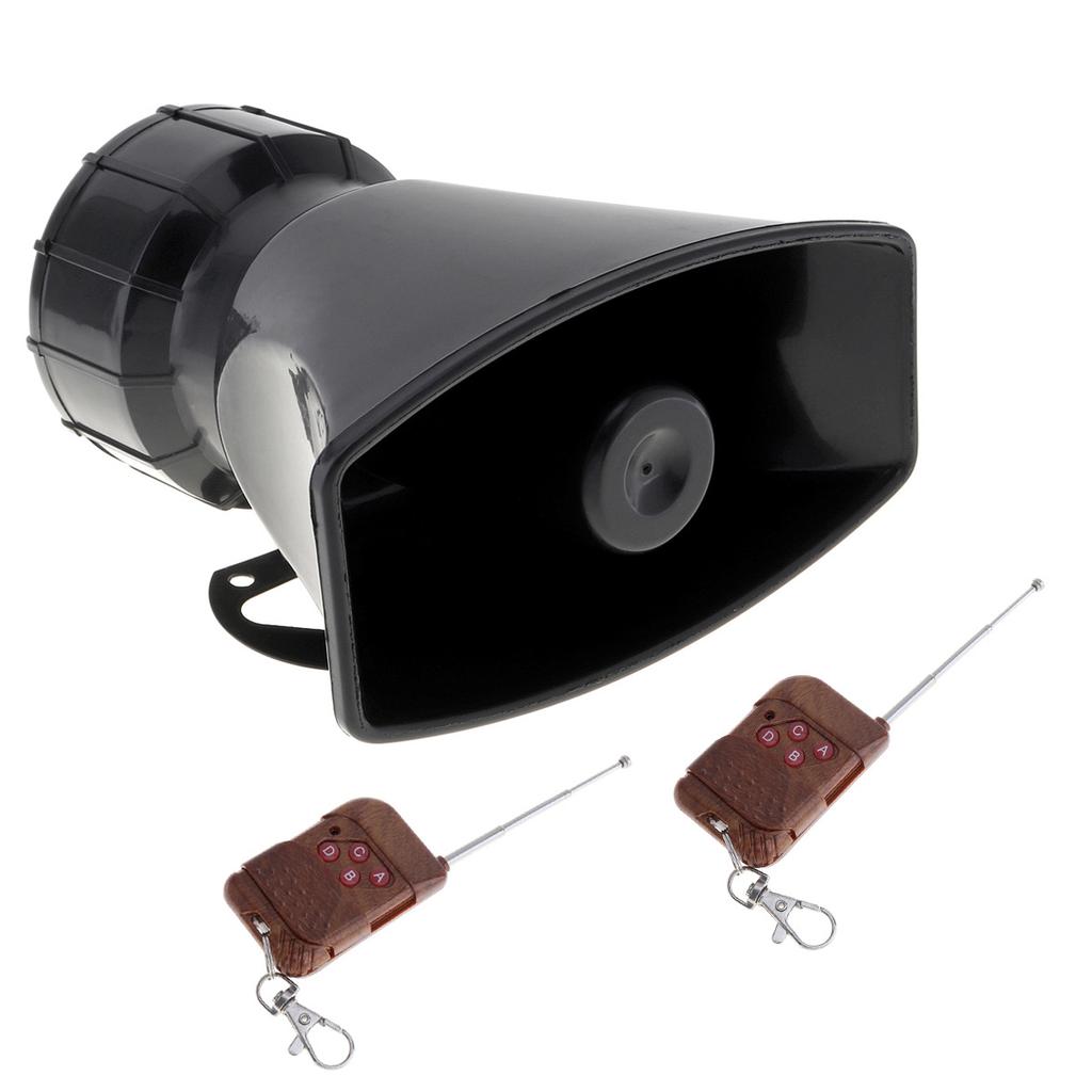 100 Вт 7 Звук 12 В Автомобильная Сирена Автомобильный Рог для Легковых Автомобилей Грузовиков Мотоциклов с Пультом Дистанционного Управления, Предупреждающая Сирена Динамик Рог