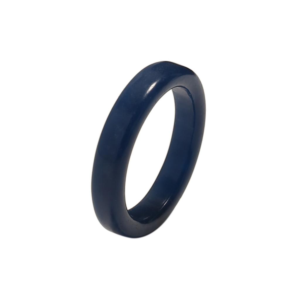 Модные разноцветные акриловые кольца из смолы для женщин Простые однотонные геометрические круглые кольца для пальцев Ювелирные изделия Подарок Anillo Mujer AVE