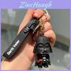 Cute Pvc Soft Silicone Cartoon Darth Vader Keychain Adorable Key Accessory