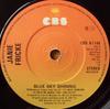 7-дюймовая пластинка JANIE FRICKE - Blue Sky Shining CBSA1146 CBS 1980 UK Фолк Б/У