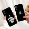 Темный чехол для телефона с эскизом для Huawei G7 G8 P7 P8 P9 P10 P20 P30 Lite Mini Pro P Smart Plus Cove Fundas