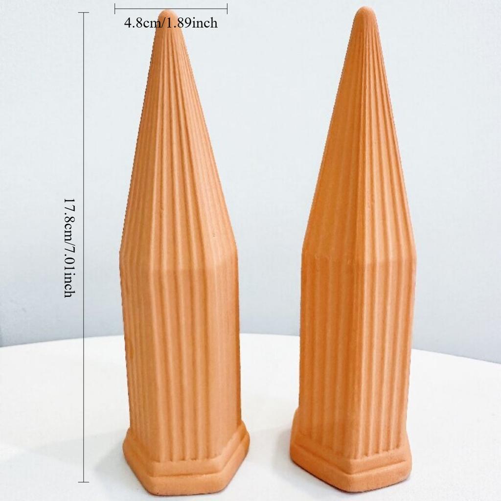 Самополивающиеся колышки для растений - 4 шт. в упаковке, терракотовые, автоматические устройства для полива растений, система автоматического полива для комнатных и уличных растений