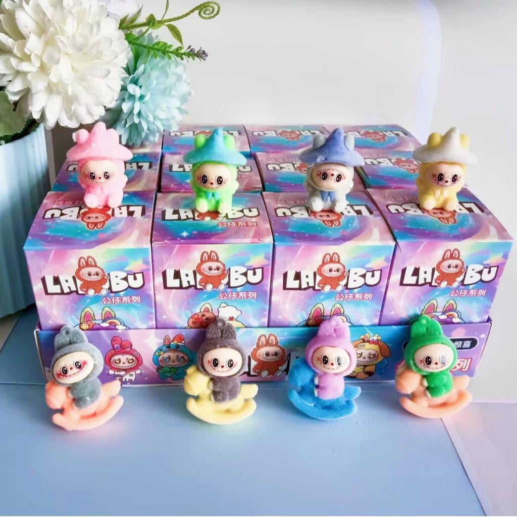 Флокированная кукла-сюрприз 12 штук в коробке-сюрпризе Tide Play Макаронное украшение