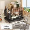 Multifunctional Kitchen Dish and Utensil Drying Rack