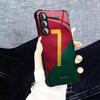 Portugal No. 7 Football fashion phone cases s26 ultra case glass for Samsung Galaxy S26 S25 S24 S23 S22 FE Ultra Plus