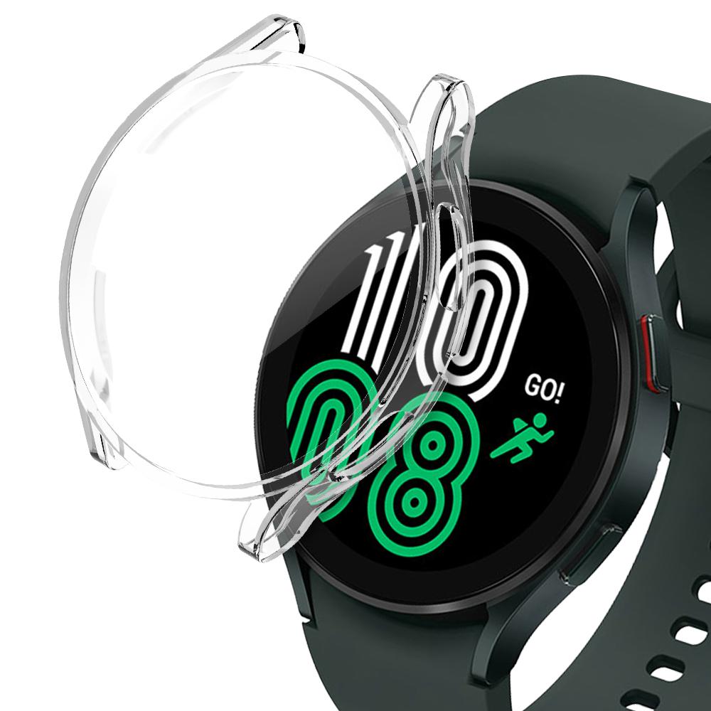 Чехол+Стекло для Samsung Galaxy Watch 4 40мм 44мм ТПУ Защита экрана+Бампер для Samsung Galaxy Watch5 40мм 44мм Защитный чехол
