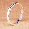 Valentines Gift Wedding Luxury Design Adjustable Open Mouth Bracelet Silver Bangle Fashion Jewelry