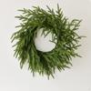 19-дюймовый искусственный рождественский венок из сосны, реалистичный для лестницы,
