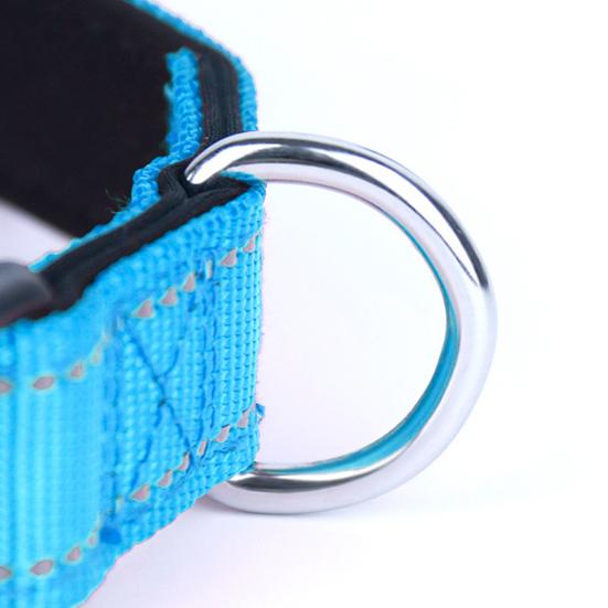 Прочная пряжка застежка 5 цветов ремешок для шеи питомца светоотражающий нейлоновый ошейник для собак для маленьких средних собак