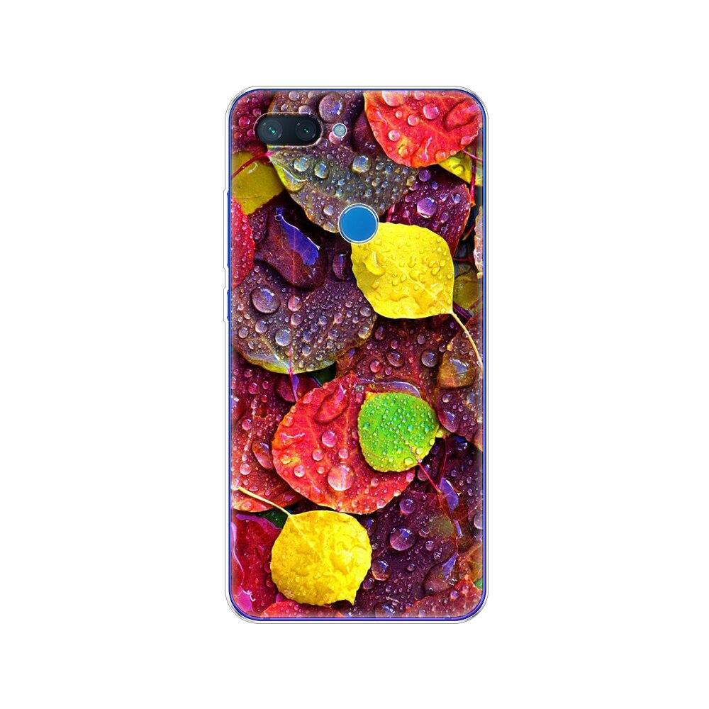 Силиконовый чехол для xiaomi mi 8 LITE, чехол 6,26 дюйма, прозрачный чехол из ТПУ для xiaomi mi 8 lite, задняя крышка для xiaomi mi 8, чехол, сумка-капа