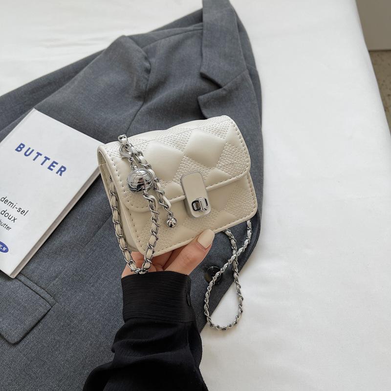 Маленькая сумка женская новая мода высококлассная модная бриллиантовая сумка на плечо цепочка сумка-мессенджер маленькая квадратная сумка