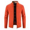 And Winter Men's  Fashion Loose Cardigan Warm  Jacket Sweater  Stand Collar Knitting Coat