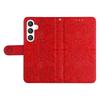 For Samsung Galaxy S25 Case Sunflower Imprint Leather Wallet Phone Cover
