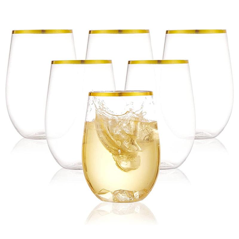 360 мл небьющийся пластиковый бокал для вина небьющийся стакан для красного вина стаканы чашка