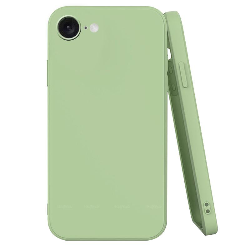 Для iPhone 16e Чехол Накладка iPhone 16e Capas Жидкий Силикон Ударопрочный Бампер для Телефона ТПУ Мягкий Чехол Для Apple iPhone 16e Fundas