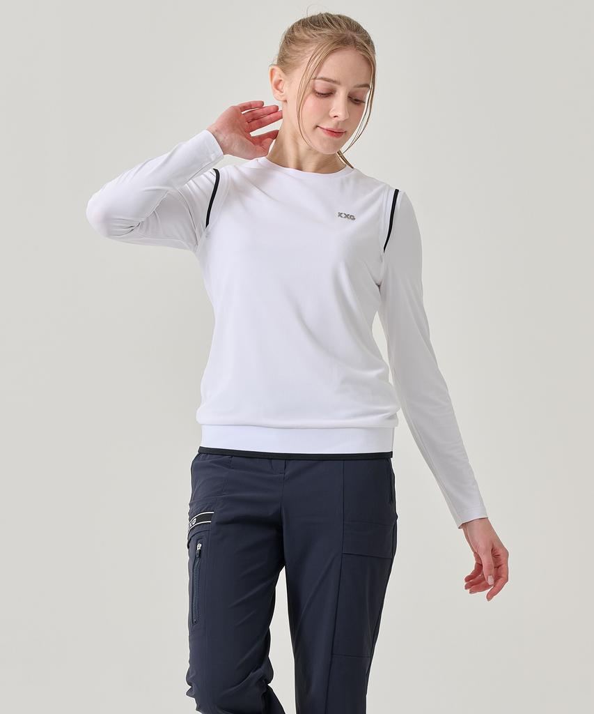 BILTMORE Women'S Golfwear Layered Round T-Shirt