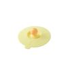 Food Grade Silicone Cup Lid Spoon Rest Household Sealed Leak-Proof Tea Coffee Mug Cup Cover Cute Drinking Accessories