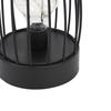 Metal Decorative Lantern Black Lantern Vintage Table Lantern  Home
