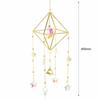 Balcony Yard Decor Hanging Wind Chime Star Moon Wind Bell Pendant  Outdoor Indoor