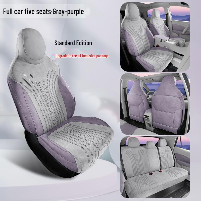 MG4 Car Seat Cover: Ramses Suede, Fits 25 Models, Full-Coverage, All-Season Use