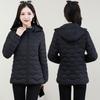 Легкая женская короткая хлопковая куртка, облегающая и теплая хлопковая куртка, вестернизированная осенне-зимняя хлопковая куртка, новое универсальное пальто