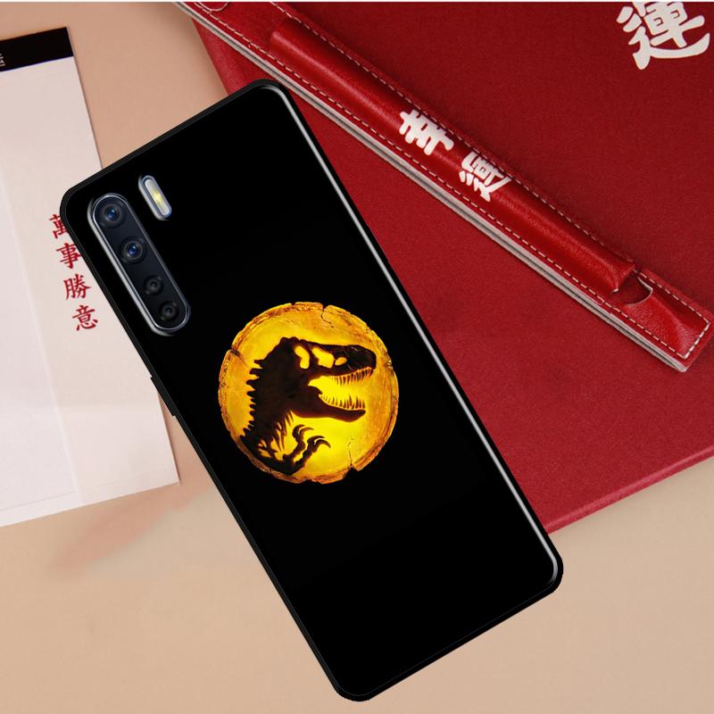 Jurassic Dinosaur Case For Oppo A60 A98 A58 A78 A18 A38 A80 A40 A77 A57 A17 A74 A54 A94 A96 A76 A16 A15 A5 Pro