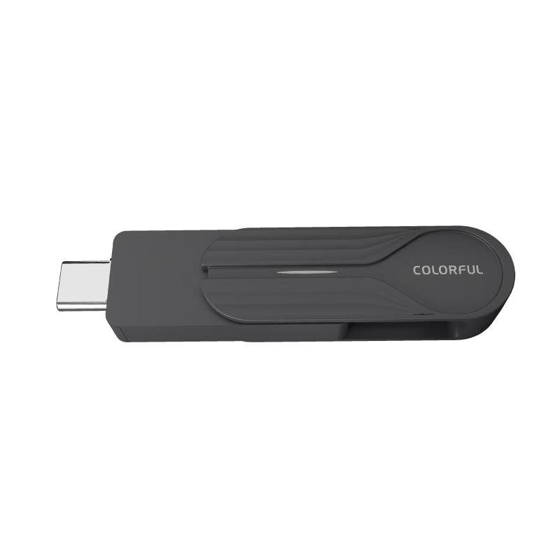 COLORFUL Высокоскоростной USB 3.2 Type-C Флеш-накопитель SSD RP500L с двойным интерфейсом
