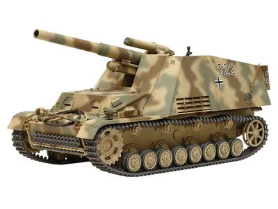 Tamiya Военная миниатюра немецкая тяжелая гаубица Hummel позднего типа пластиковая модель 35367 1/35 № 367 самоходная