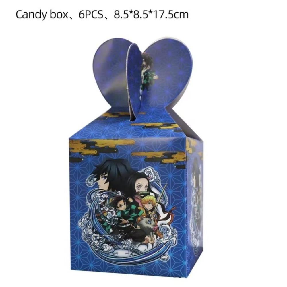 Anime Demon Birthday Party Decoration Disposable Tableware Plate Tablecloth Cup Napkin Baby Shower kids Party Favors Supplies