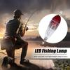 Underwater Fishing Lamp Waterproof Colorful LED Fish Luring Light Submersible Deep Drop Fish Attraction Gathering Lamp Fishing Accessories