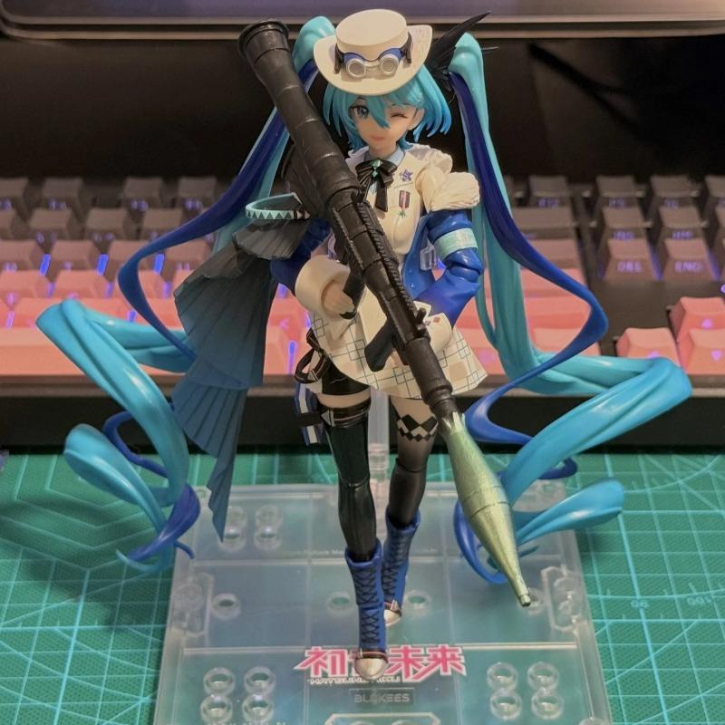 In Stock New Blokees Hatsune MIKU WITH YOU 2025 Anime Assembly Action Figurine Edition Model Toy Collectible Statue Desktop Gift
