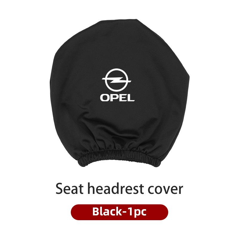 XEFP9 Universal Car Seat Headrest Cover Protective Cover Accessories For Opel Corsa Astra Insignia Vectra Zafira Meriva Mokka