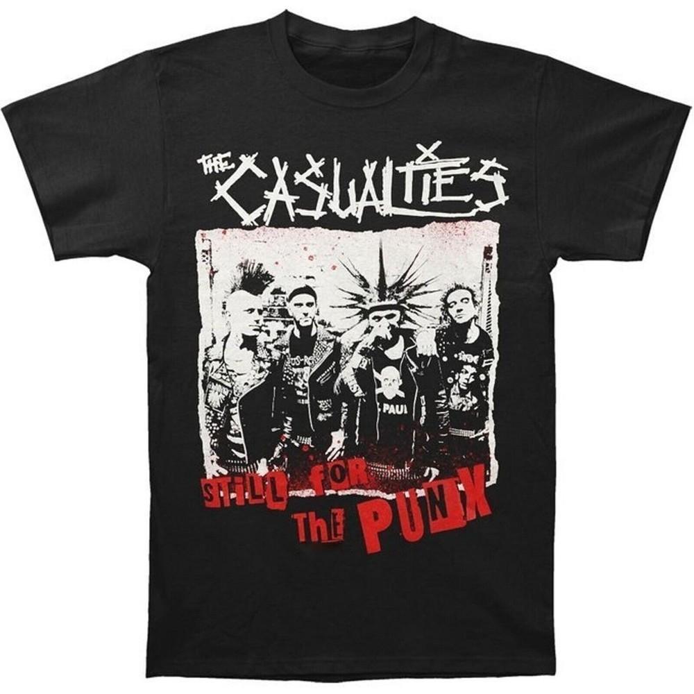 Inspired The Casualties Still For The Punx Black Unisex Shirt Full Size FN1015