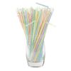 Mont 5*210 Disposable Colored Striped Bendable Straws, Food-Grade PP, Ideal for Drinking Juice (For Household, Mother and Baby Use)