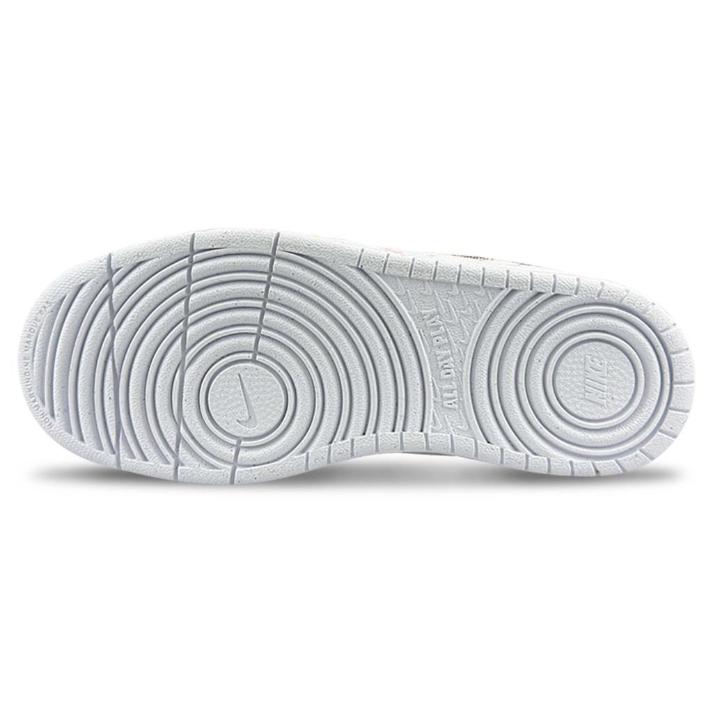 Nike Кроссовки Court Borough Low Sea Salt Coconut Низкие Скейтбордические Обувь GS Белый Синий DV5456-106(Команда79-)