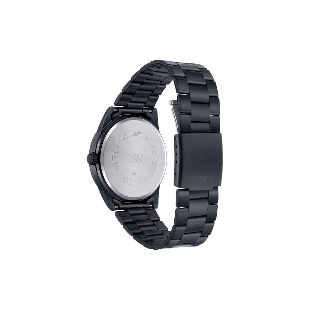 Casio Мужские часы Стандартной серии Черные MTP-VD02B-1E MTP-VD02B-1E