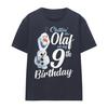 Womens/Ladies Chillin Like Olaf 9th Birthday T-Shirt