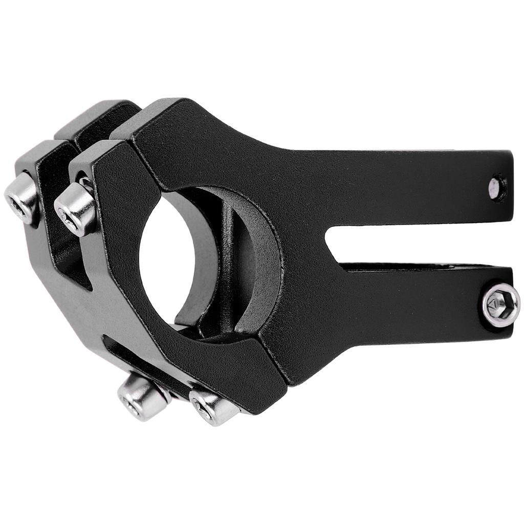 LUNJE 25.4x35MM Bike Handlebar Short Stem Riser Aluminum Alloy Bicycle Hollow Stem