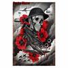 Mfoever Vintage Tattoo Studio Metal Tin Sign Beautiful Girl Metal Plaque Tattoo Beautiful Girl Retro Wall Decor Room Decor WY