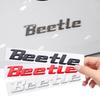 1 шт. Металлическая наклейка с логотипом-буквой для автомобиля Beetle, значок на задний бампер, эмблема на багажник автомобиля, аксессуары для стайлинга для Volkswagen VW Beetle
