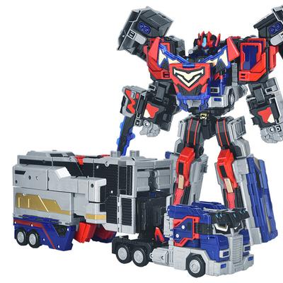 Новые металлические картонные роботы-трансформеры в автомобильные фигурки HEAVY IRON с карточными игрушками-трансформерами для детского подарка