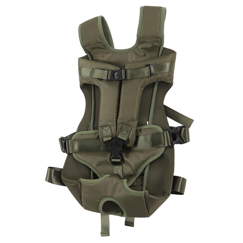 Dog Front Backpack Breathable Waterproof Safe Adjustable Chest Puppy Bag for Cat Biking Hiking