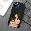 Чехол для телефона F-FranS B-BowS для iPhone 16,15,14,13,12,11,XS,XR,X,8,7,Pro,Max,Plus,mini Силиконовый Черный Чехол