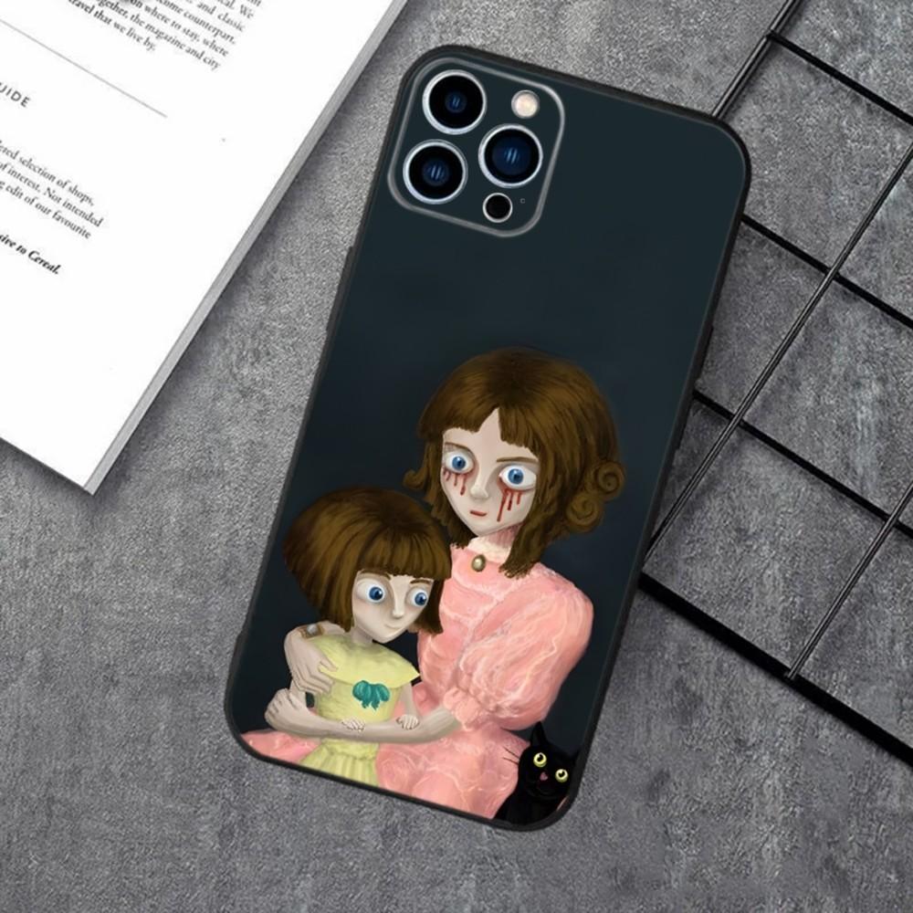 Чехол для телефона F-FranS B-BowS для iPhone 16,15,14,13,12,11,XS,XR,X,8,7,Pro,Max,Plus,mini Силиконовый Черный Чехол