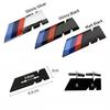 BLM1 3D M Emblem Car Front Grille Badge Accessories with BMW E46 E90 E60 F10 G20 F30 F20 G15 G30 X1 X2 X3 X4 X5 X6 X7 G16 G08 G26