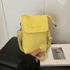 Ультралегкая Мини-сумка через плечо Однотонный Наплечный кошелек для монет Нейлоновая сумка для телефона Для ежедневного использования